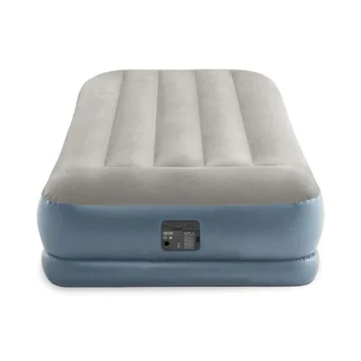 Надуваем дюшек Pillow Rest Mid-Rise Airbed 99х191х30 см INTEX