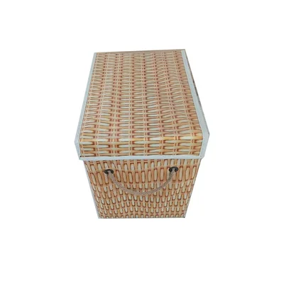 Текстилна кутия за съхранение с дръжка 30/30/22 см