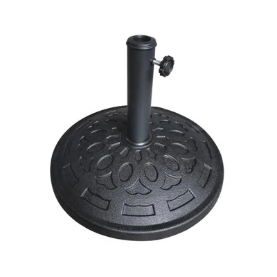 Стойка за чадър 48.5х33.5/38.5 см черна MY GARDEN