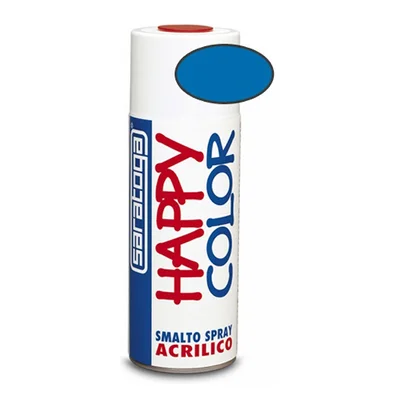 Акрилна спрей боя -  люляково син - 400 мл Happy Color SARATOGA