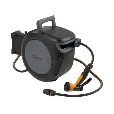 Автоматична макара с маркуч 20 м Black Line BRADAS