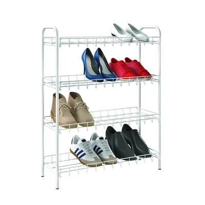 Етажерка за обувки 4 нива 64x23x80 см METALTEX
