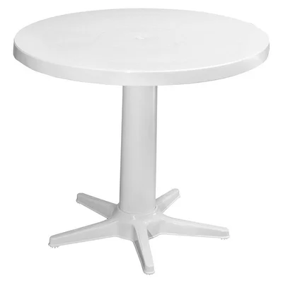 Градинска маса Rose Ø75 см бяла PRIMA