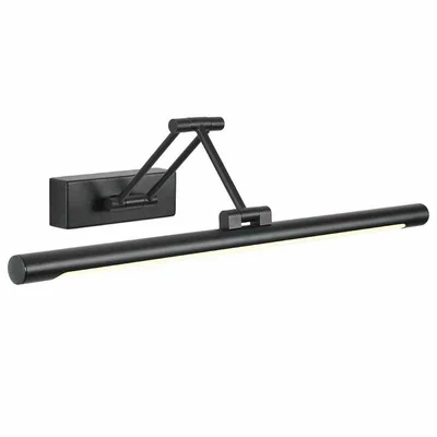 LED осветително тяло за баня Rimini 9 W черно VIVALUX