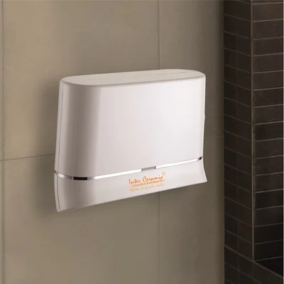 Автоматична поставка за хартия 29,8х13х9,5см бял INTER CERAMIC