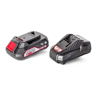 Комплект батерия 2Ah и зарядно за серията акум. инструменти RDP-R20