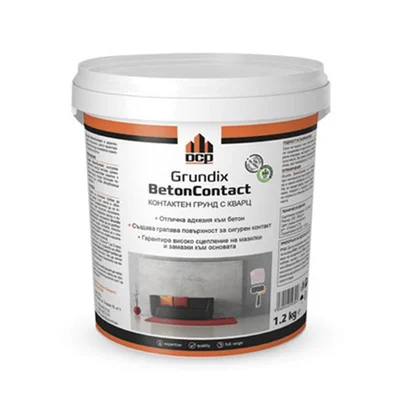 Контактен грунд с кварц - grundix contact+ - 1л.