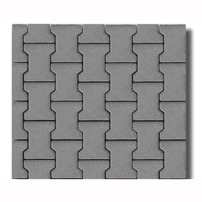 Настилка Behaton 20/16.5/10 см сива без фаска SEMMELROCK