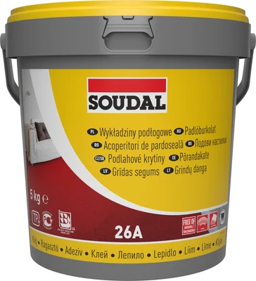 Подово лепило 26А 5кг SOUDAL/107642
