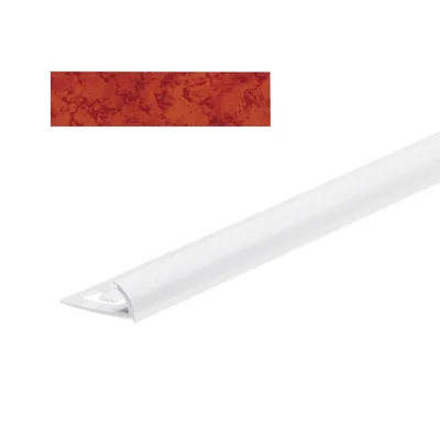 Лайстна за външен ъгъл 8 мм 2.5 м светлокафяв мрамор CEZAR