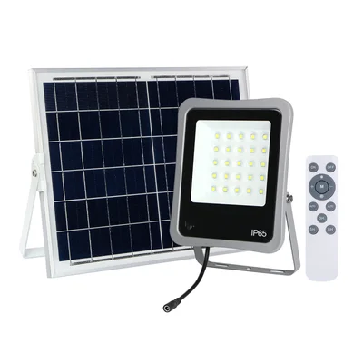 Соларен LED прожектор 8 W 6000K 500 lm IP65 OPTONICA