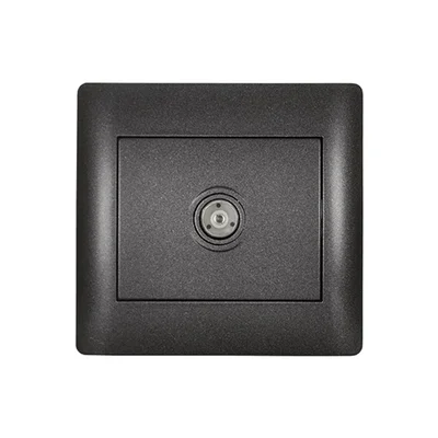 TV контакт графит металик Rhyme ELMARK