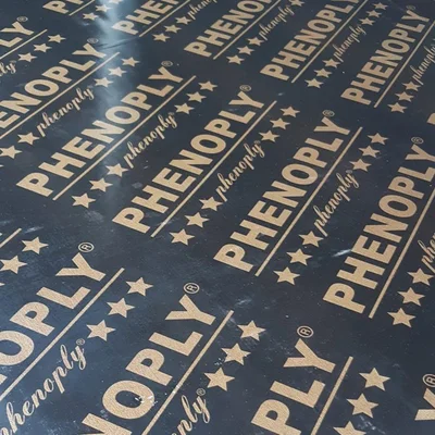 Строителен шперплат 20 мм 1.22x2.44 м черен/кафяв