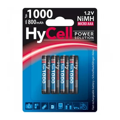 Батерии AAA 1.2 V 4 бр. HyCell