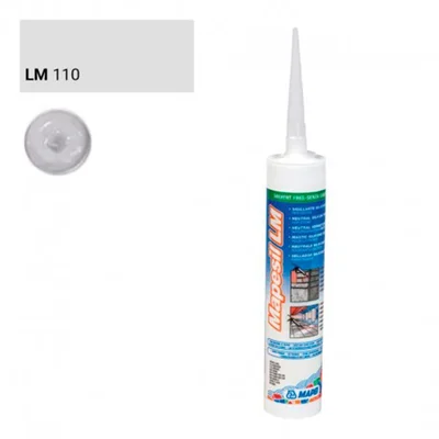 Неутрален силикон Mapesil LM 310 мл Mанхатан MAPEI