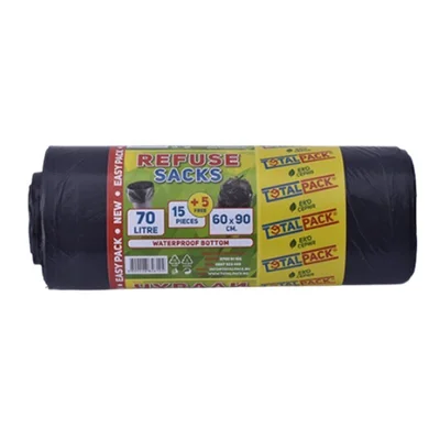 Чували за смет 60x90 см 70 л 20 бр.