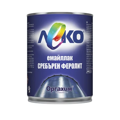 Емайллак сребърен феролит - 650 мл. - ЛЕКО