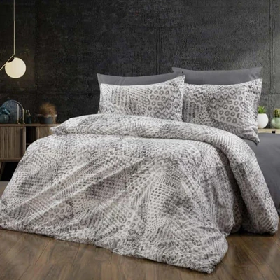 Спален комплект 4 части Хармония в сиво COTTON GARDEN