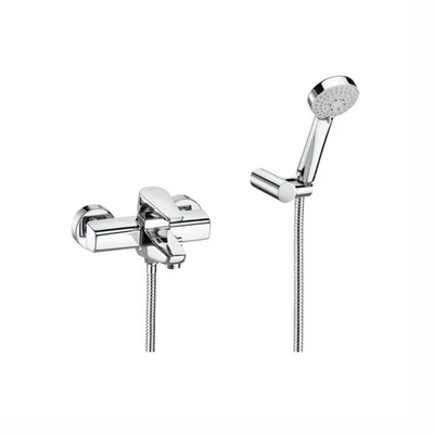 Стенен смесител за вана/душ с аксесоари Esmai - ROCA