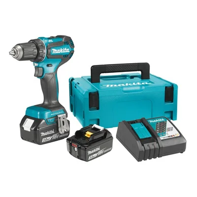 Акумулаторен винтоверт със зарядно и батерии DDF485RFJ MAKITA