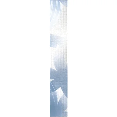 Фриз 6х40 см Лотос нов лукс син 7304 KAI