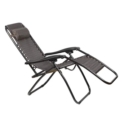 Сгъваем стол за къмпинг с възглавница 175x66xH110 см MUHLER