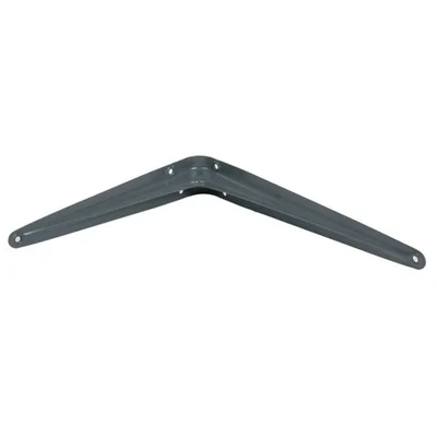 Конзола рафтоносач 200x250x40 мм сива VORMANN