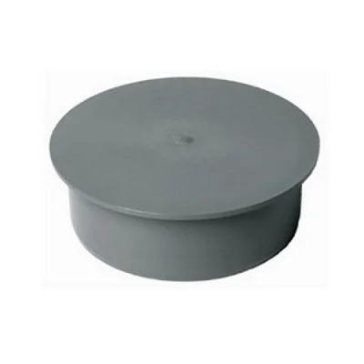 Сива PVC тапа ф50 мм Pestan