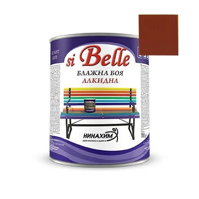 Алкидна блажна боя Si Belle светлокафява 700 гр НИНАХИМ