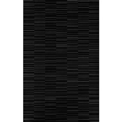 Фаянс 25х40 см Линеа черен 7110 KAI