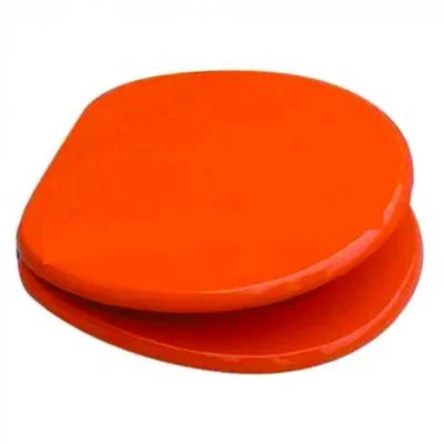 Тоалетна седалка оранжева INTER CERAMIC