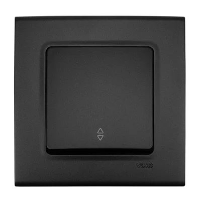 Девиаторен ключ сх. 6 LINNERA LIFE черен VIKO