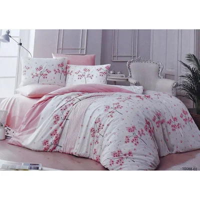 Единичен спален комплект - 4 части 100 % памук