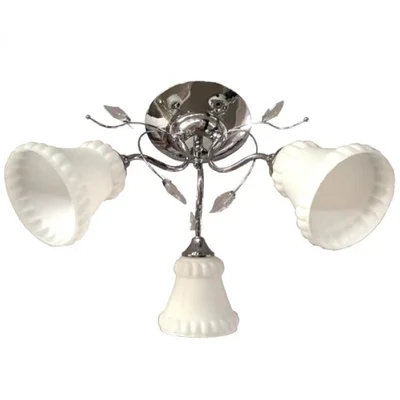 Полилей 3xE27 60W хром/бял 9097/3 SPECTRA