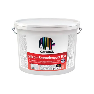 Структурна силиконова мазилка R30 25 кг Silicon-Fassadenputz CAPAROL