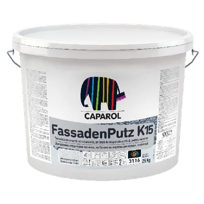 Mазилка Fassadenputz База K15 25кг CAPAROL