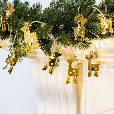 LED светещ гирлянд с еленчета 0.42 W 10 LED 1.65 м LIGHTEX