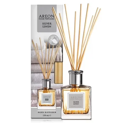 Ароматизатор с пръчици Сребърен лен 50 мл AREON