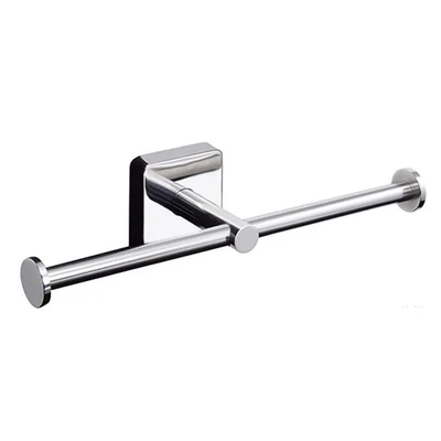 Двойна поставка за тоалетна хартия полирана Quattro KAPITAN