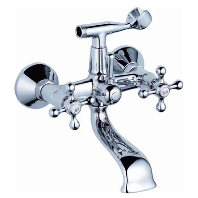 Месингов смесител за вана и душ Ретро