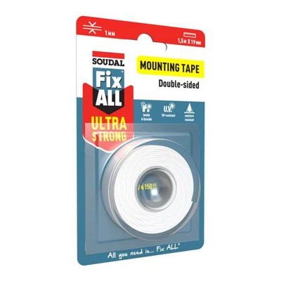 Ултрасилна монтажна лента бяла Fix All SOUDAL