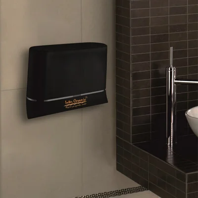 Автоматична поставка за хартия 29,8х13х9,5см черен мат INTER CERAMIC