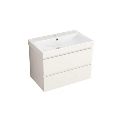Шкаф за баня Akadia-75 6038-75W с мивка 5953W-76 см INTER CERAMIC