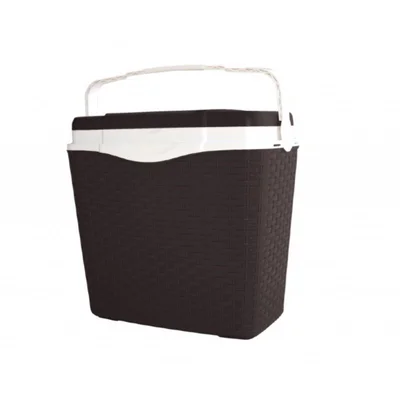 Хладилна чанта ратан, кафява- 24 литра