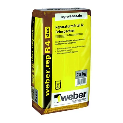 Възстановителен разтвор за бетон R4 DUO FW27 20кг WEBER