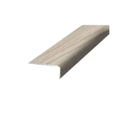 Г-образна алуминиева лайсна 24х10мм тъмен антик 90см