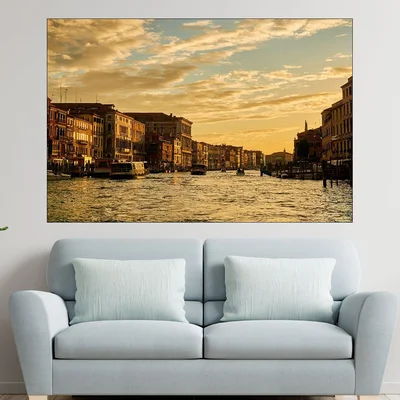 Канале Гранде във Венеция - картина пано за стена