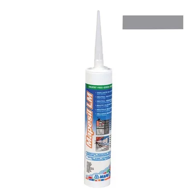 Неутрален силикон Мapesil LM 310 мл Medium Grey MAPEI
