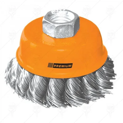 Телена четка флекс камбана 150мм плетена PREMIUM