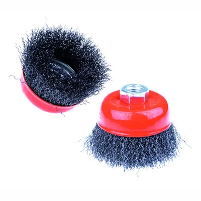 Чашковидна четка за ъглошлайф M14 125мм стомана MOTIVE